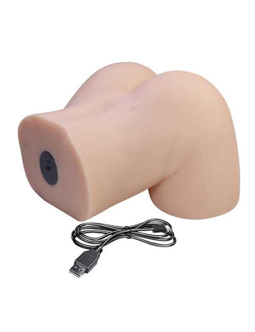 Crazy Bull Liora Masturbator z Wibracją Flesh