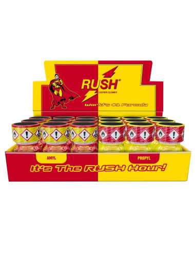 Leather Cleaner Rush - Zestaw Discovery 18x10ml (Original + Super Rush) - Afrodyzjaki, Higiena, Depilacja