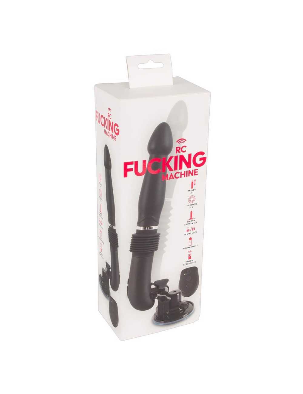 RC Love Machine Pro - Maszyna miłości z pilotem, 6 prędkości, 7 trybów wibracji