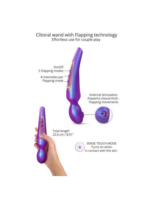 Pleaser Iridescent Night - Wibrator okrężny, masażer, zabawki erotyczne, stymulatory