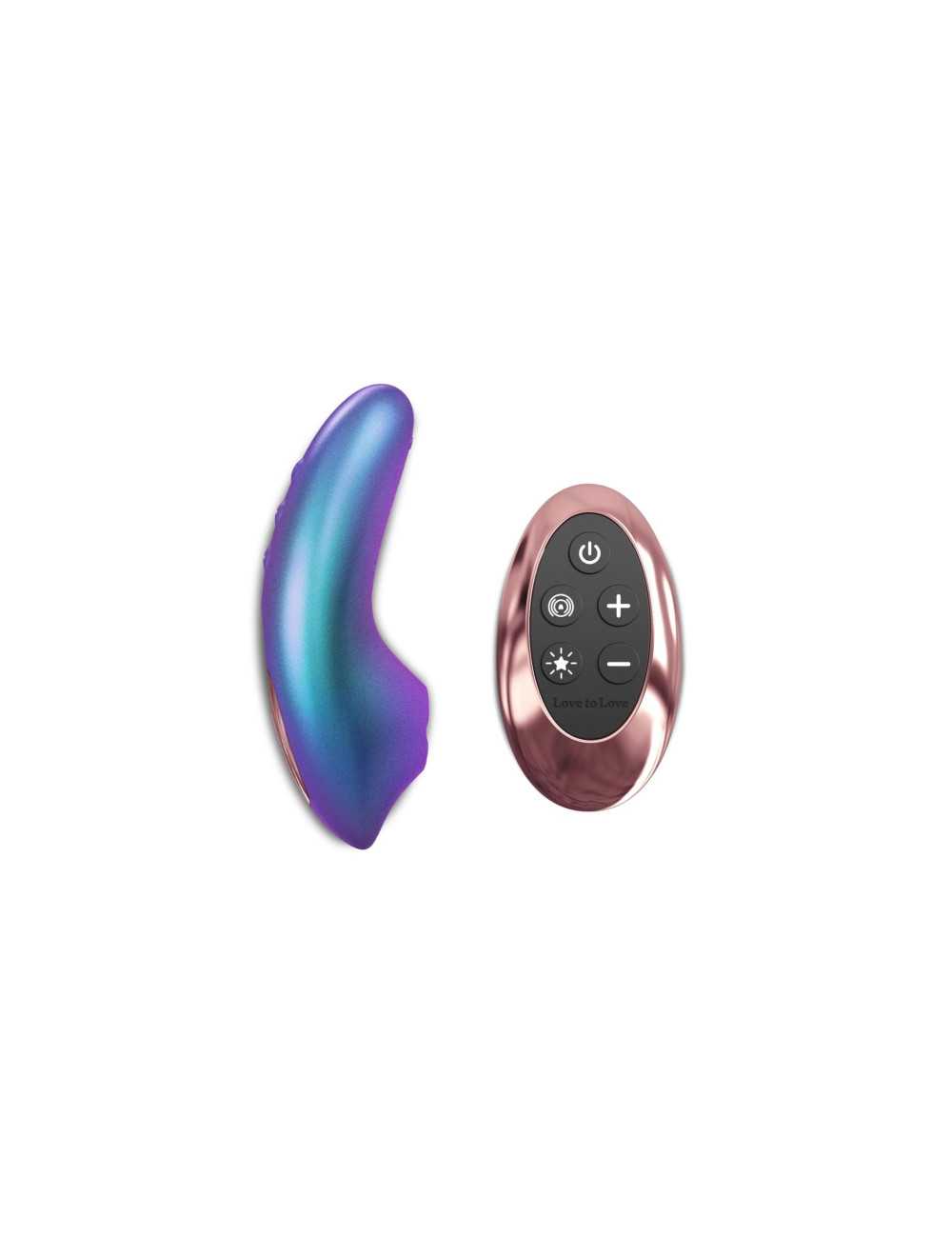 DREAMER IRIDESCENT TURQUOISE – Mini Zabawki Wibratory – Silikonowy Języczek, Sense Touch, IPX7
