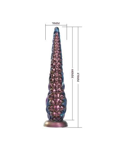 Power Monsters Maelstrom Beastlord – 47 cm Rippled Monster Silicone Dildo
