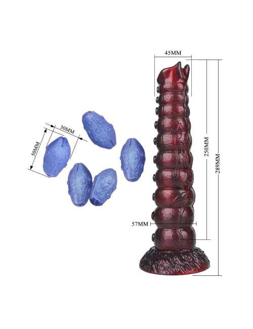 Power Monsters Voidclaw Brute - Dildo Gigant 29 cm z silikonu