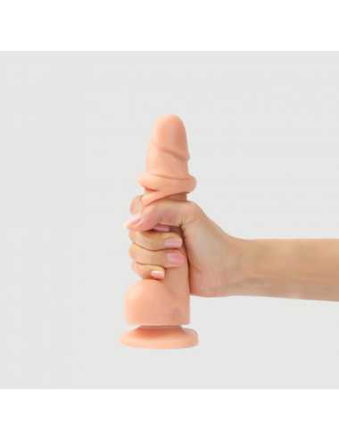 SLIDING SKIN REALISTIC DILDO VANILLA XL