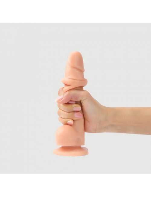 SLIDING SKIN REALISTIC DILDO VANILLA XL