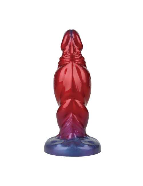 Power Monsters Shadow Behemoth – 22 cm Rippled Monster Silicone Dildo