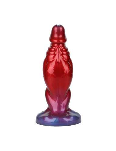 Power Monsters Shadow Behemoth – 22 cm Rippled Monster Silicone Dildo