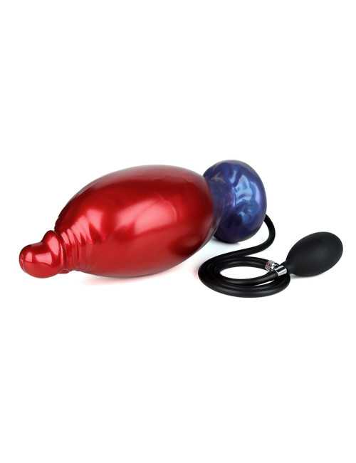 Power Monsters Shadow Behemoth – 22 cm Rippled Monster Silicone Dildo
