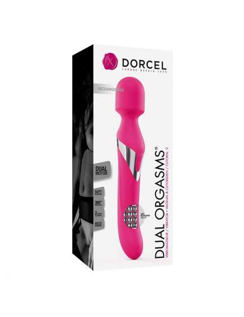 Dorcel Dual Orgasms Magenta – Wibrator Rotacyjny i Punktu G