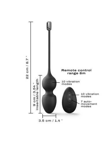 DORCEL LOVE BALLS BLACK