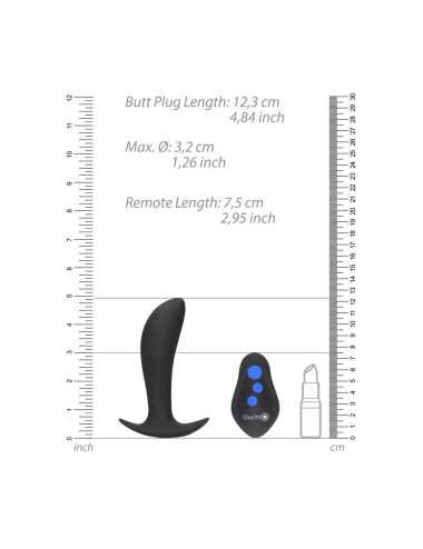E-stim Vibrating Butt Plug