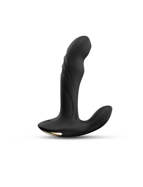 MULTI P-JOY 3w1 - masażer prostaty z 7 trybami wibracji, zdalny pilot, silikon