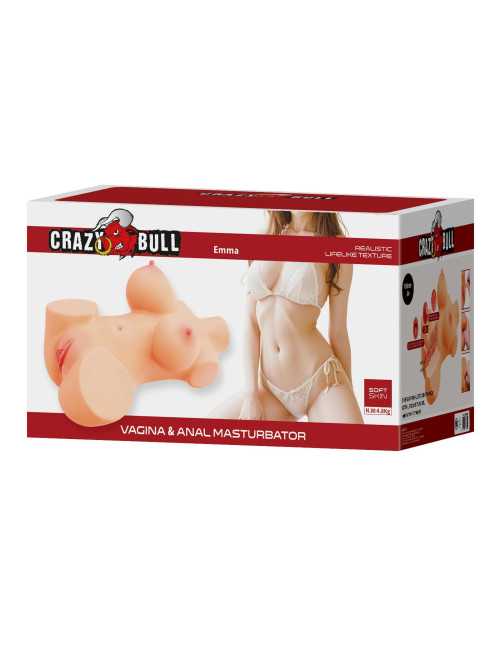 Crazy Bull Emma Vagina & Anal Masturbator