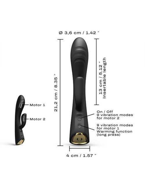 FLEXI RABBIT BLACK