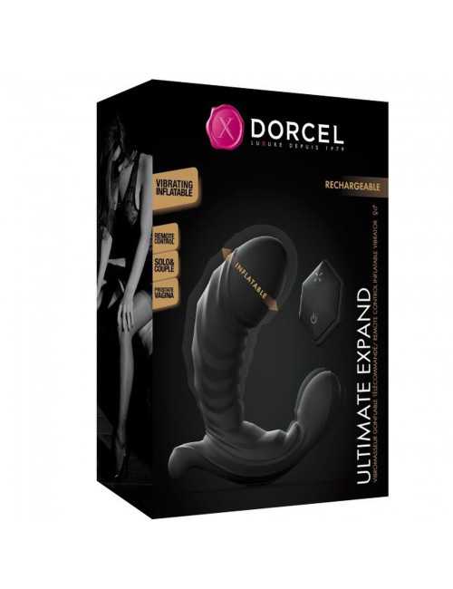 Dorcel Ultimate Expand – Nadmuchiwany vibrator silikonowy z pilotem