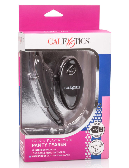 Calexotics Panty Teaser Black - Zdalnie sterowany stymulator