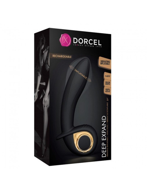 Dorcel Deep Expand - Wibrator analny z silikonu