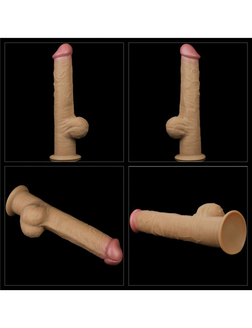Dildo Realistyczne 12.5 cala z Uchwytem i Przyssawką - Love Toy