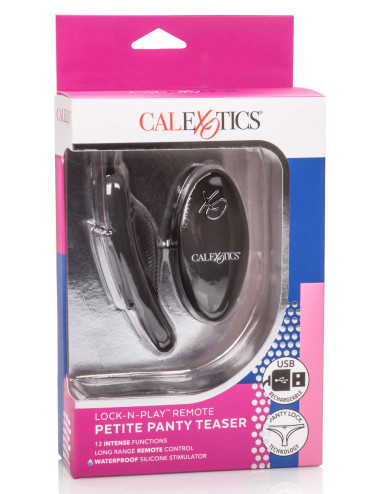 Remote Petite Panty Teaser Black