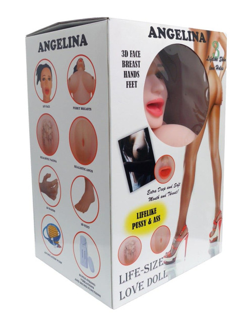 B-Series LaLa Lalka Angelina 3D Vibrating 156 cm