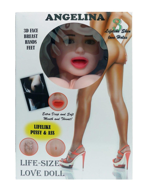 B-Series LaLa Lalka Angelina 3D Vibrating 156 cm