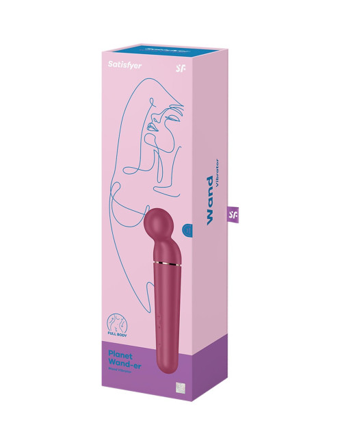 Planet Wand-er berry Rosegold - Wibrator i Masażer IPX7, silikon medyczny