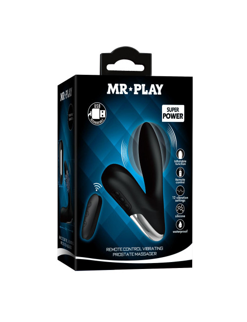 Mr. Play Zdalnie Sterowany Masażer Prostaty z Wibracjami – Zabawki Analne