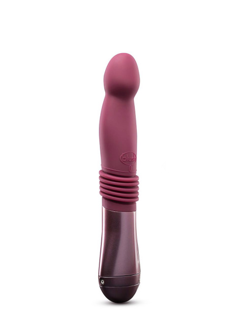 Blush Temptasia Trixie Thrusting Dildo - Wibrator z funkcją ruchu i punktu G