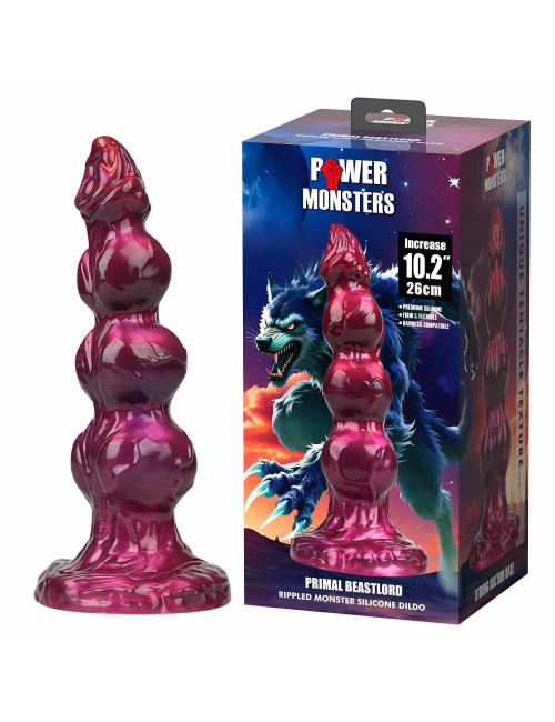 Power Monsters Primal Beastlord - Dildo Gigant Silikonowy 26 cm Zabawki dla dorosłych