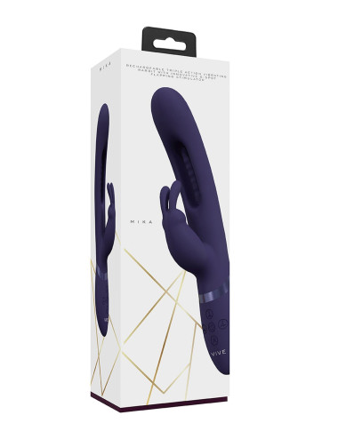 Mika - Triple Rabbit with G-Spot Flapping - Purple
