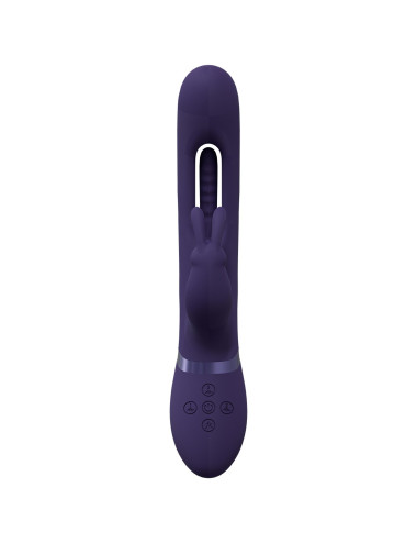 Mika - Triple Rabbit with G-Spot Flapping - Purple