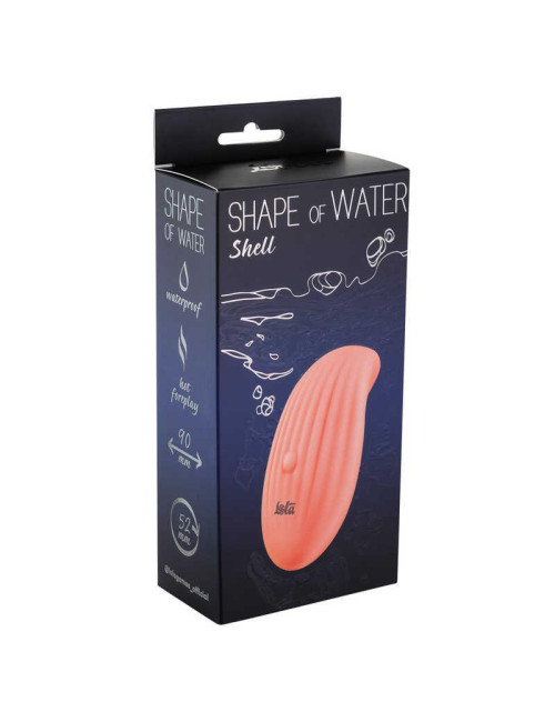 Wibrator Shape of Water Shell Lola Games - Zabawki erotyczne, Stymulator dla par, silikonowy, IPX7