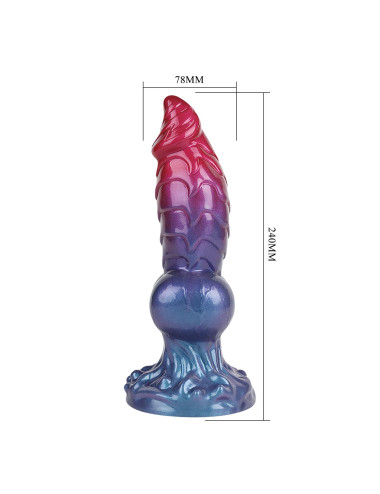 Power Monsters Eldritch Sentinel – 24 cm Rippled Monster Silicone Dildo