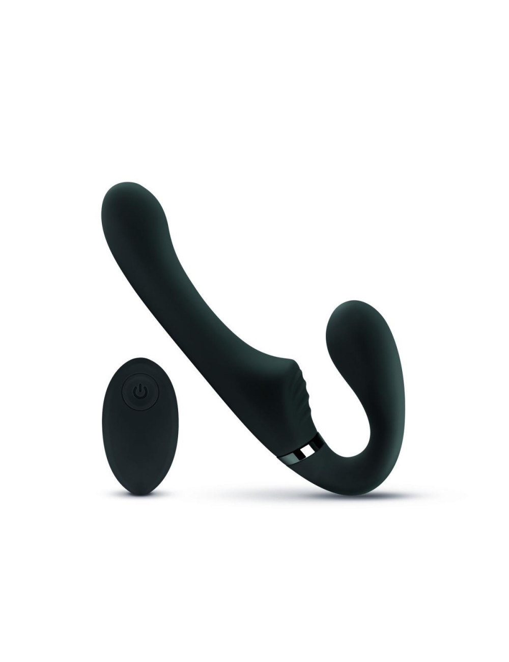 No-Parts Avery Strapless Strap-On Dildo z wibracją 22 cm silikonowy