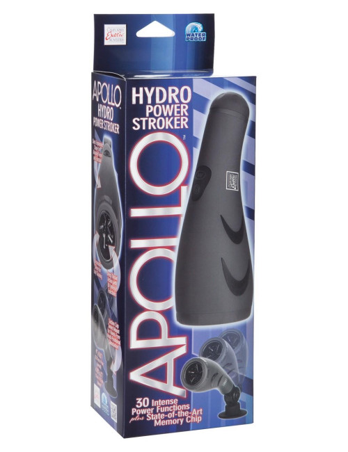 Hydro Power Stroker Grey – Wibrator waginy z 30 funkcjami, wodoodporny
