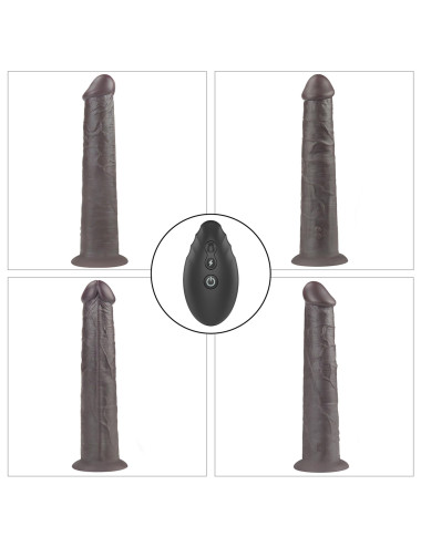 10'' Dual Layered Platinum Silicone Rotator