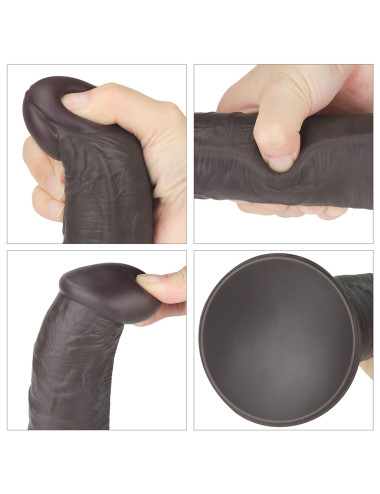 10'' Dual Layered Platinum Silicone Rotator