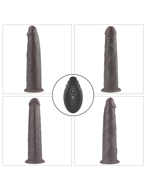 Lovetoy 9" Realistyczne Dildo z Rotacją i Pilotem