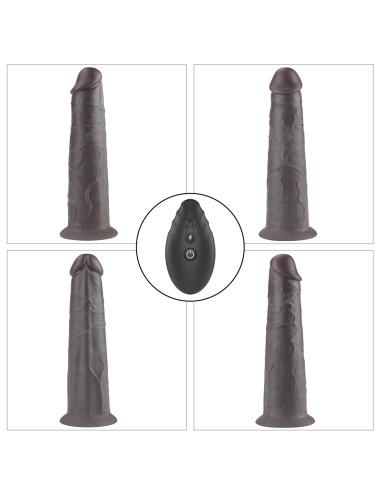 8.0'' Dual Layered Platinum Silicone Rotator