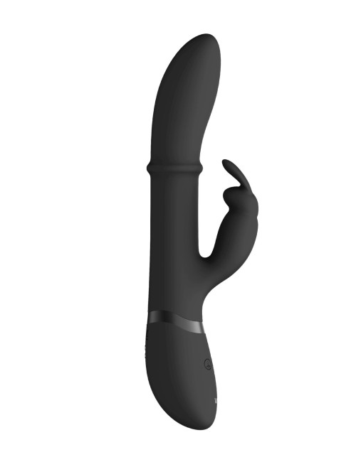 ShotsToys Halo Black Wibrator Króliczek G-spot Silikonowy
