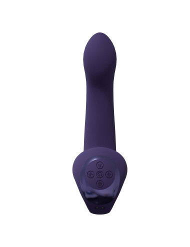 Riko - Rechargeable Triple Action Vibrator with Advanced Finger Motion & Pulse Wave Stimulator – Purple