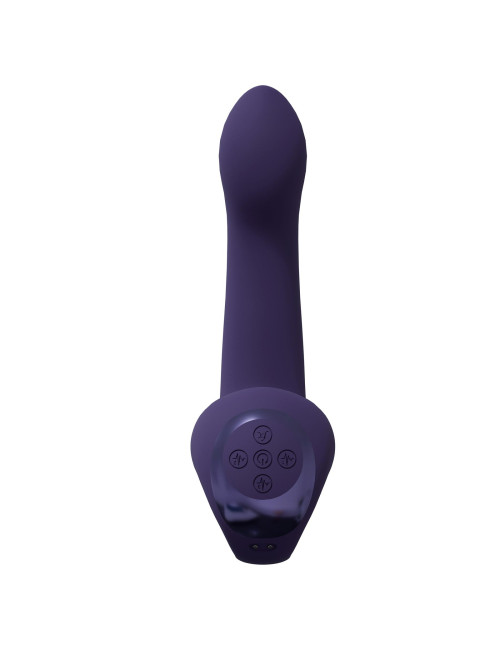 Vive Riko Wibrator Punktu G z 3 Silnikami USB Fioletowy