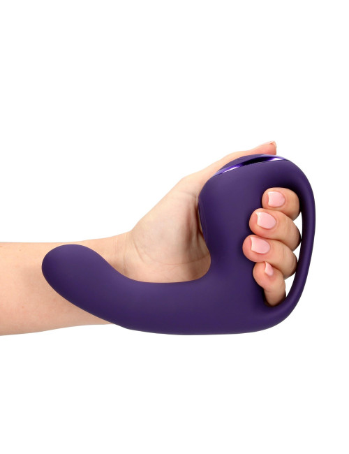 Vive Riko Wibrator Punktu G z 3 Silnikami USB Fioletowy