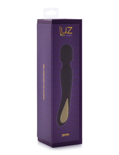 Zenith Massager Black - Wibratory i Masażery Silicone, Zabawki dla Kobiet i Par