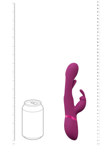 Mika - Triple Rabbit with G-Spot Flapping - Pink