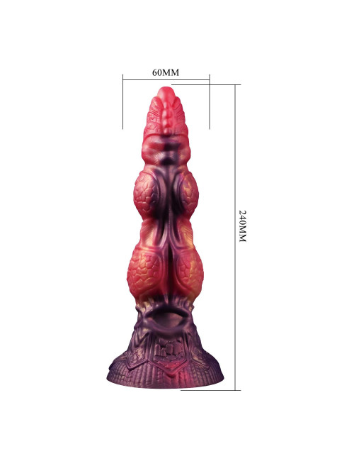 Power Monsters Savage Beastlord - 24 cm Silikonowe Dildo Potwór
