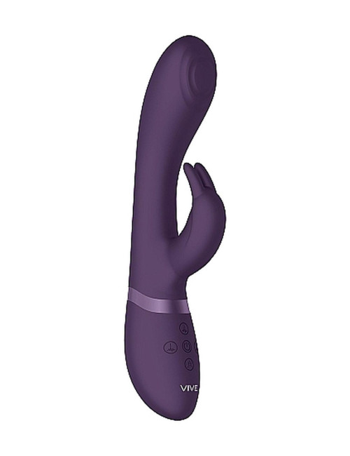 Cato Pulse G-spot Rabbit Purple - Wibrator króliczek silikonowy, wodoodporny, 3 silniki