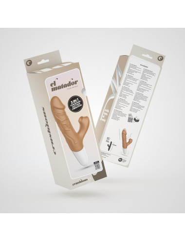 CRUSHIOUS THRUSTING REALISTIC VIBRATOR EL MATADOR