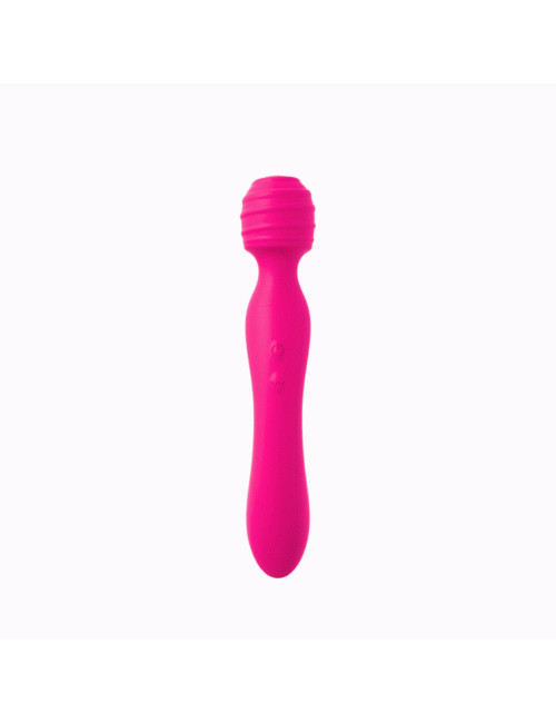 Love to Love Wibrator 2w1 Twist - Danger Pink