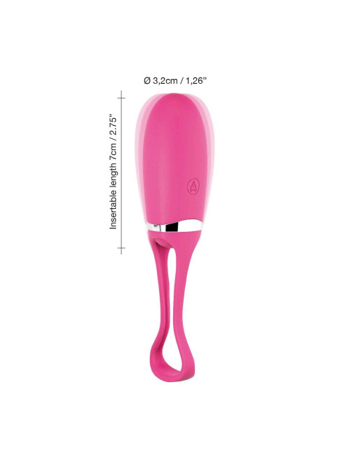 Secret Delight Magenta Bezprzewodowe Jajko Wibrujące z Komendą Głosową